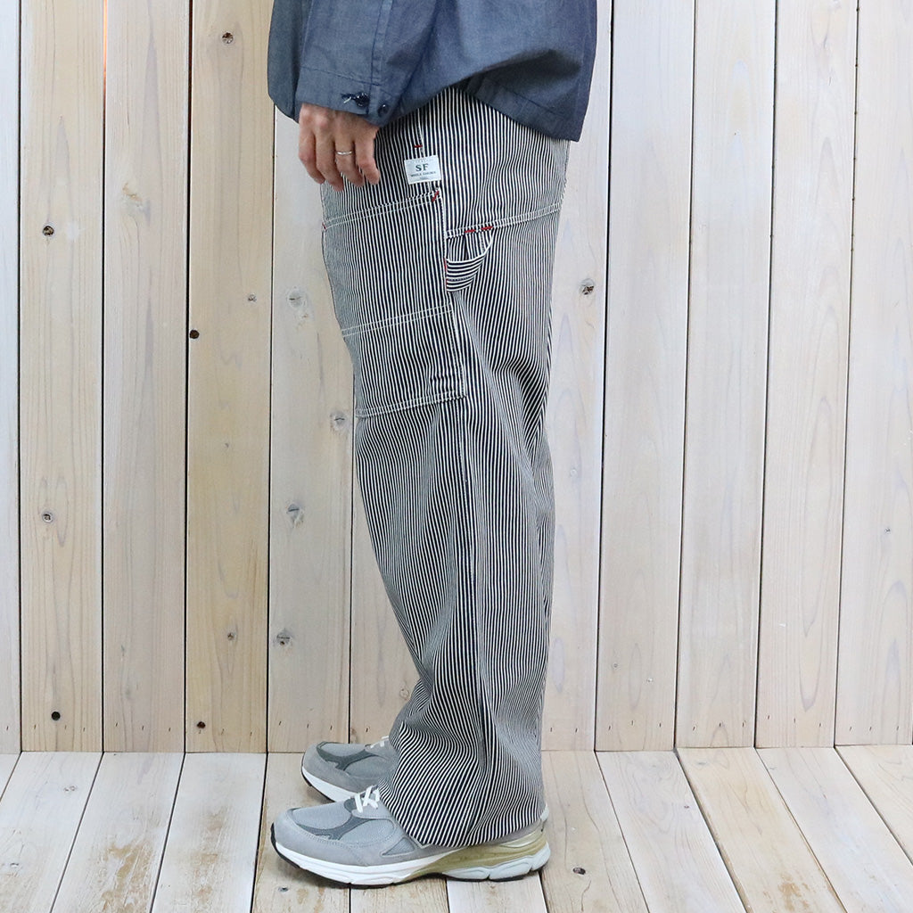 SASSAFRAS (ササフラス) : FALL LEAF TOUGH PANTS(8oz INDIGO HICKORY