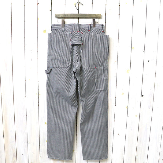 SASSAFRAS『FALL LEAF TOUGH PANTS(8oz INDIGO HICKORY)』(WHITE/INDIGO)