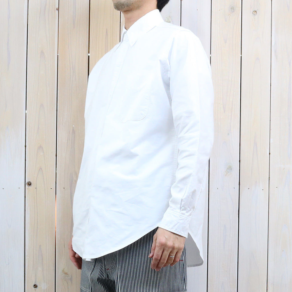 SASSAFRAS : GREEN THUMB SHIRT(A/C OXFORD) (WHITE)