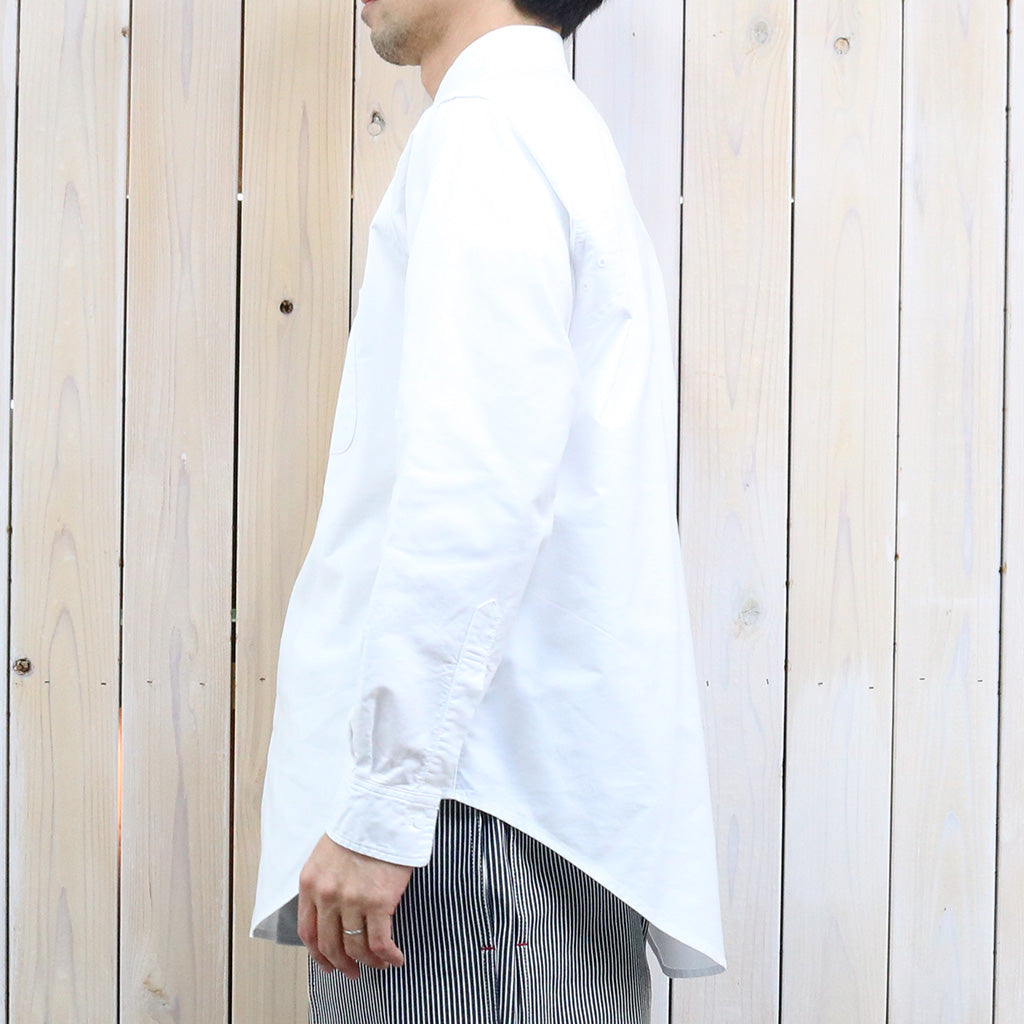 SASSAFRAS : GREEN THUMB SHIRT(A/C OXFORD) (WHITE)