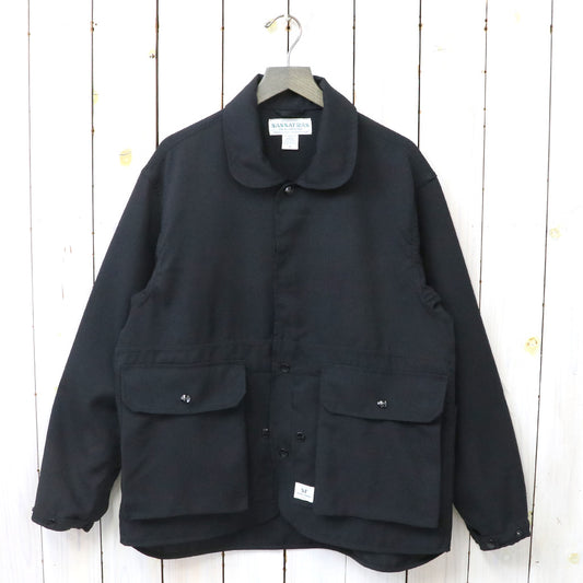 SASSAFRAS : CULTIVATOR JACKET(WOOLINO) (BLACK)