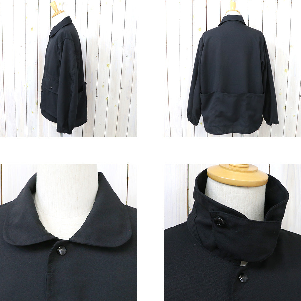 SASSAFRAS : CULTIVATOR JACKET(WOOLINO) (BLACK)