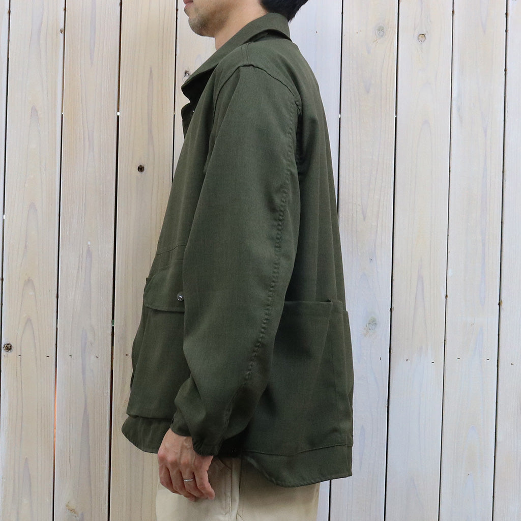 SASSAFRAS : CULTIVATOR JACKET(WOOLINO) (OLIVE)