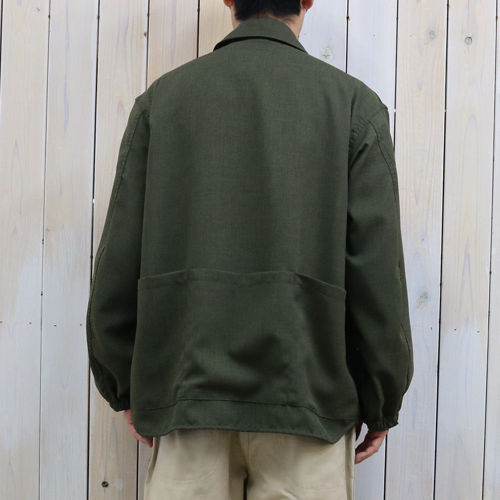 SASSAFRAS : CULTIVATOR JACKET(WOOLINO) (OLIVE)