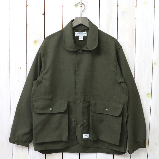 SASSAFRAS : CULTIVATOR JACKET(WOOLINO) (OLIVE)
