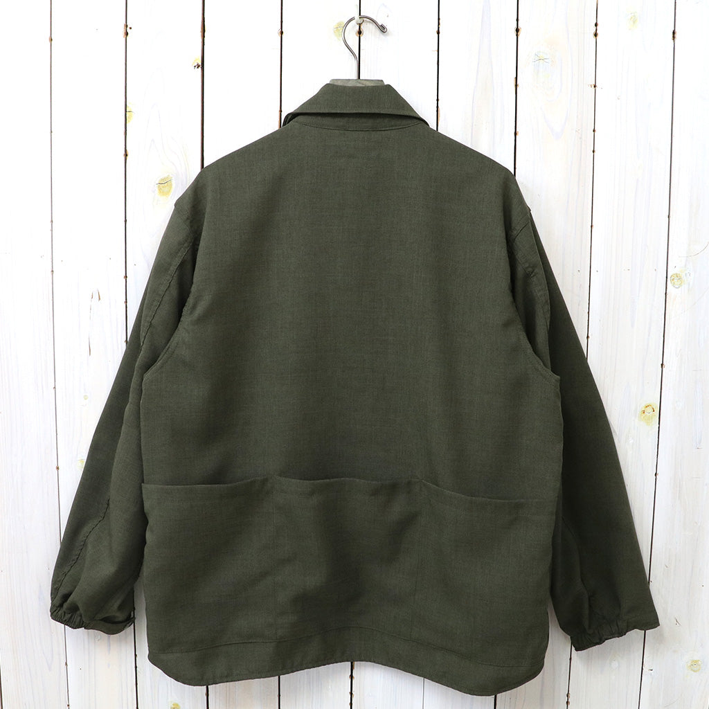 SASSAFRAS : CULTIVATOR JACKET(WOOLINO) (OLIVE)