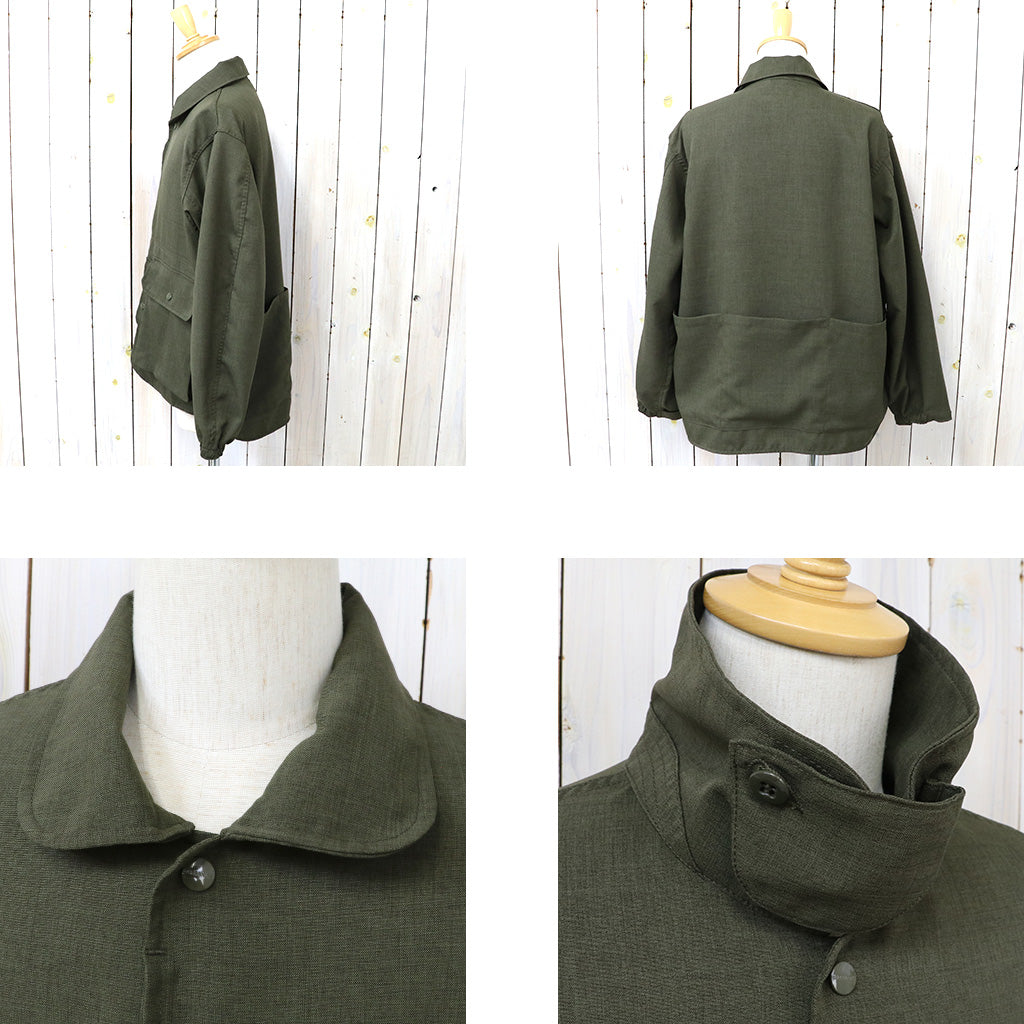SASSAFRAS : CULTIVATOR JACKET(WOOLINO) (OLIVE)