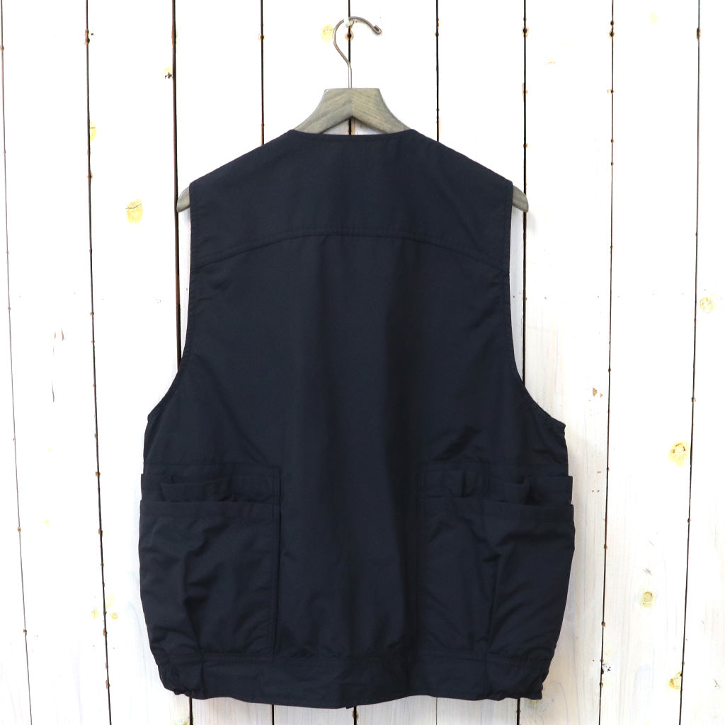 SASSAFRAS『OVERGROWN HIKER VEST(TREK NYLON』(BLACK)