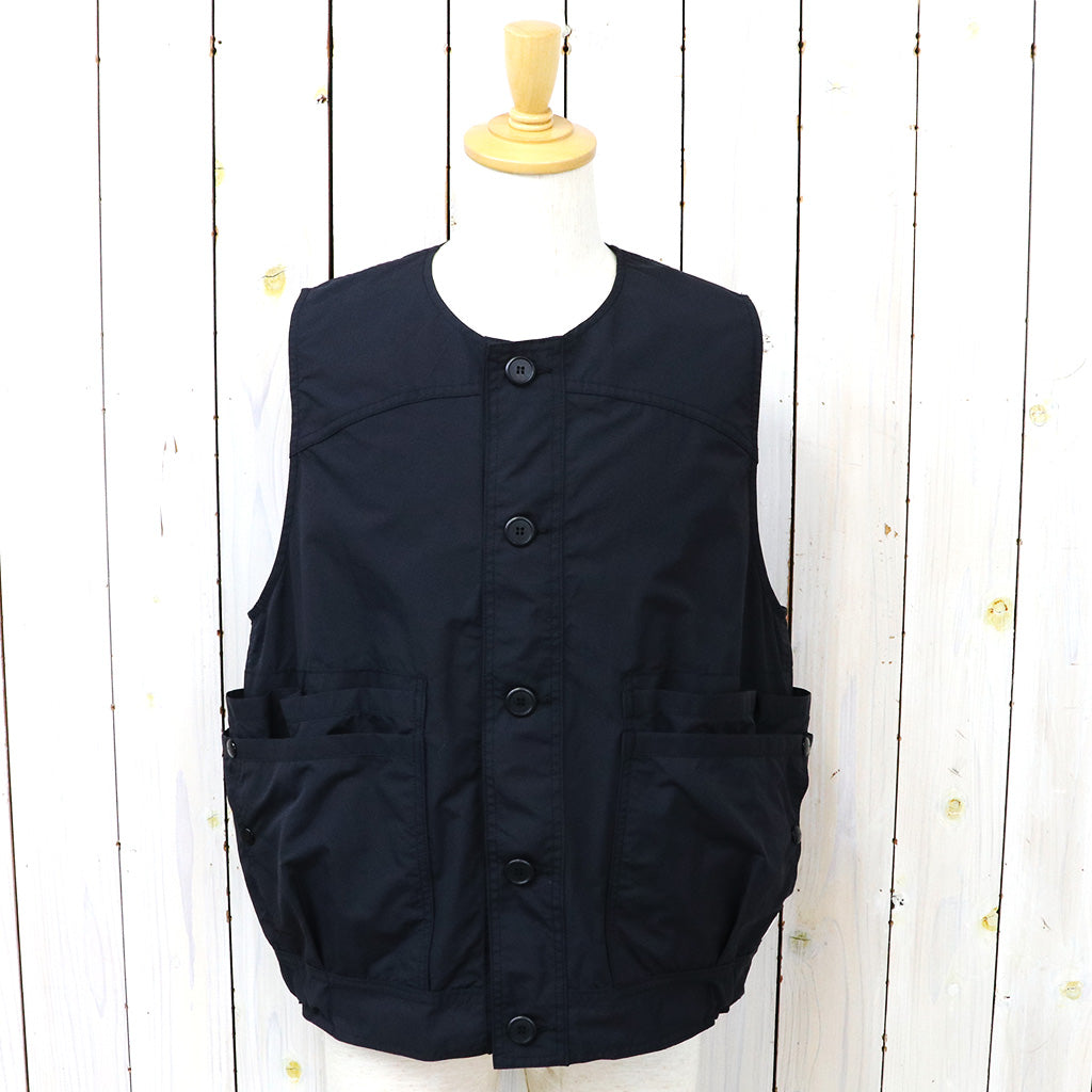 SASSAFRAS『OVERGROWN HIKER VEST(TREK NYLON』(BLACK)