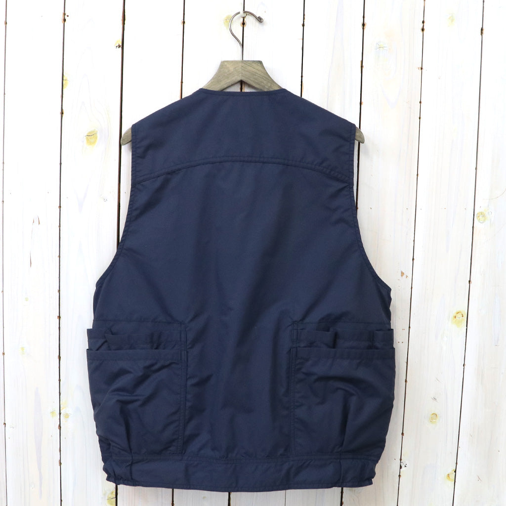 SASSAFRAS『OVERGROWN HIKER VEST(TREK NYLON)』(NAVY)