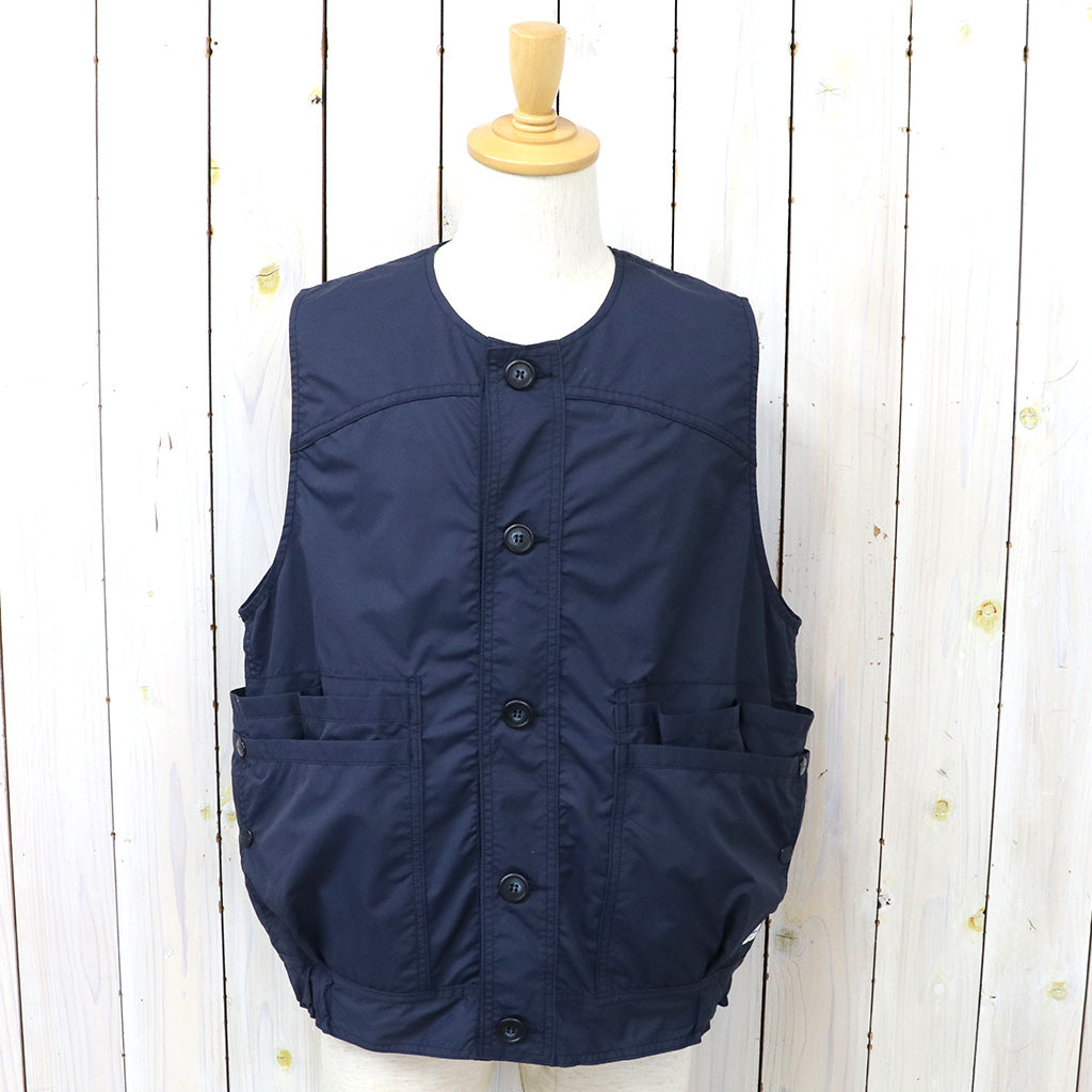 SASSAFRAS『OVERGROWN HIKER VEST(TREK NYLON)』(NAVY)
