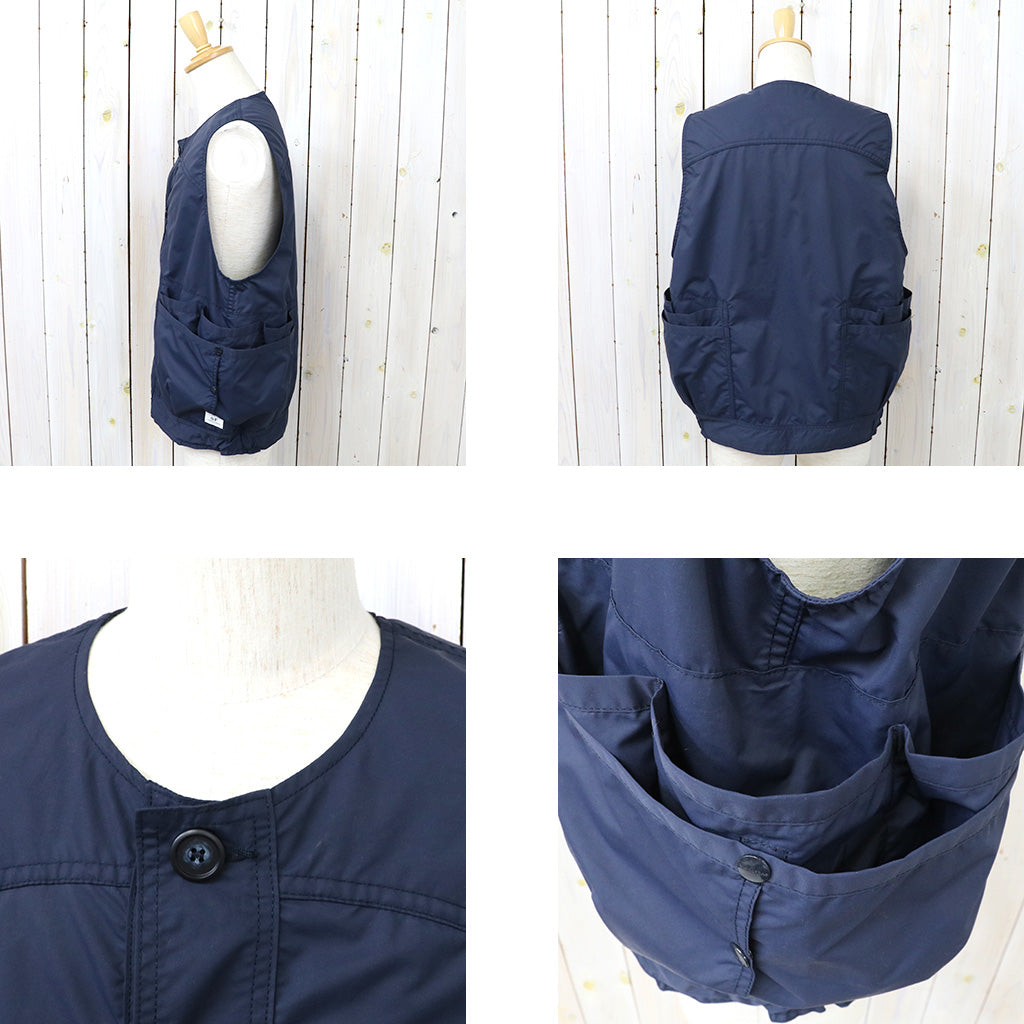 SASSAFRAS『OVERGROWN HIKER VEST(TREK NYLON)』(NAVY)