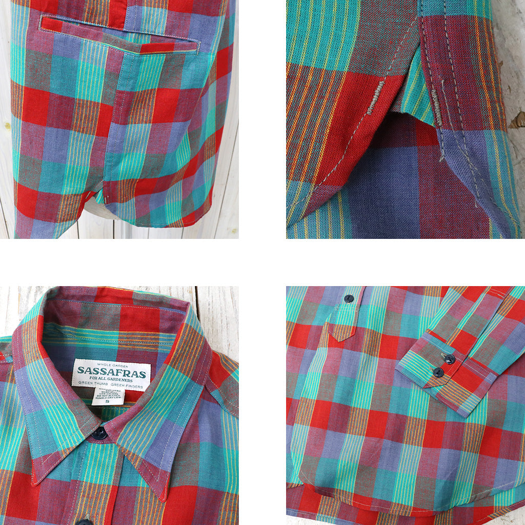Sassafras "Gardening at Night Shirt (5oz Chambray)" (Azul) (Copia)