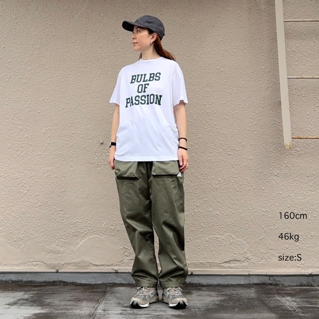 SASSAFRAS : DIGS CREW PANTS 4/5(41 KHAKI CHINO) (OLIVE)