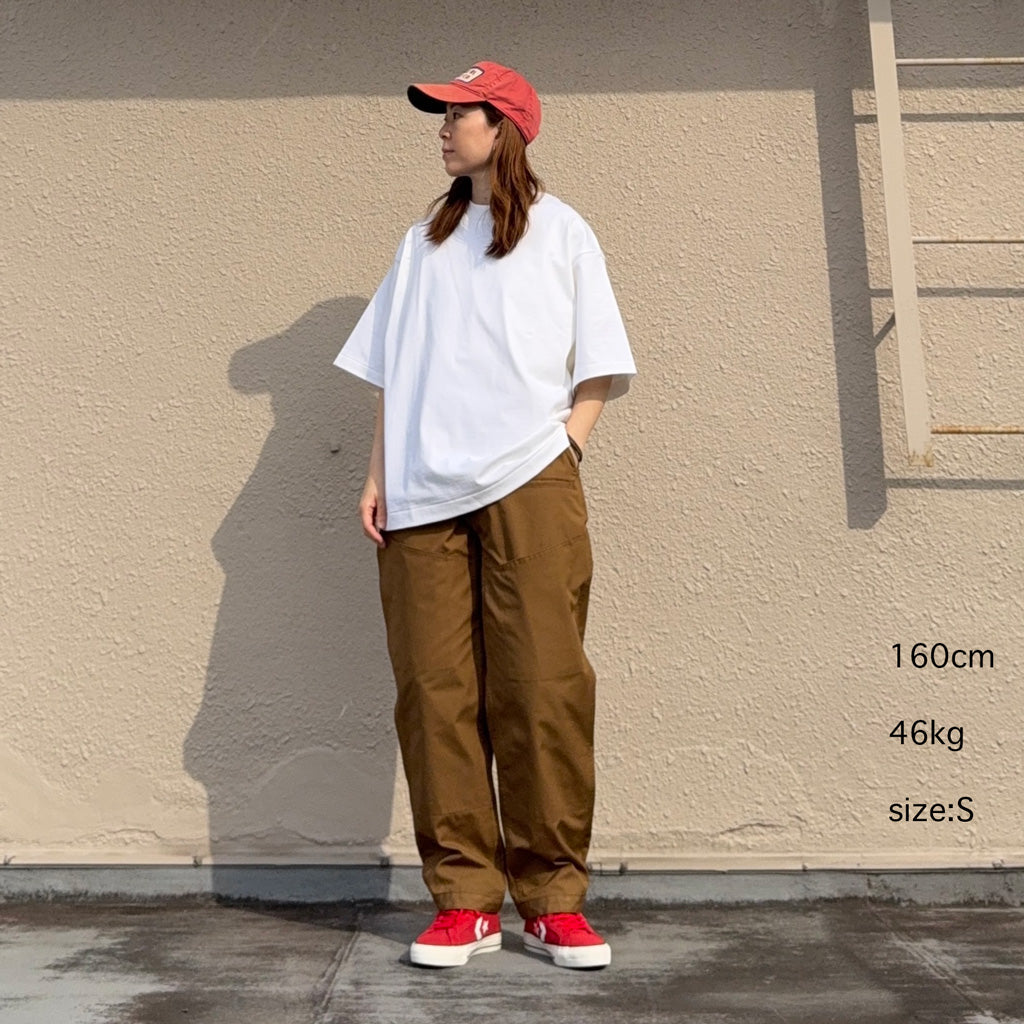 SASSAFRAS : LEAF WARDEN PANTS 4/5(WEATHER) (KHAKI)
