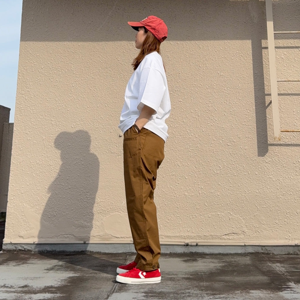 SASSAFRAS : LEAF WARDEN PANTS 4/5(WEATHER) (KHAKI)