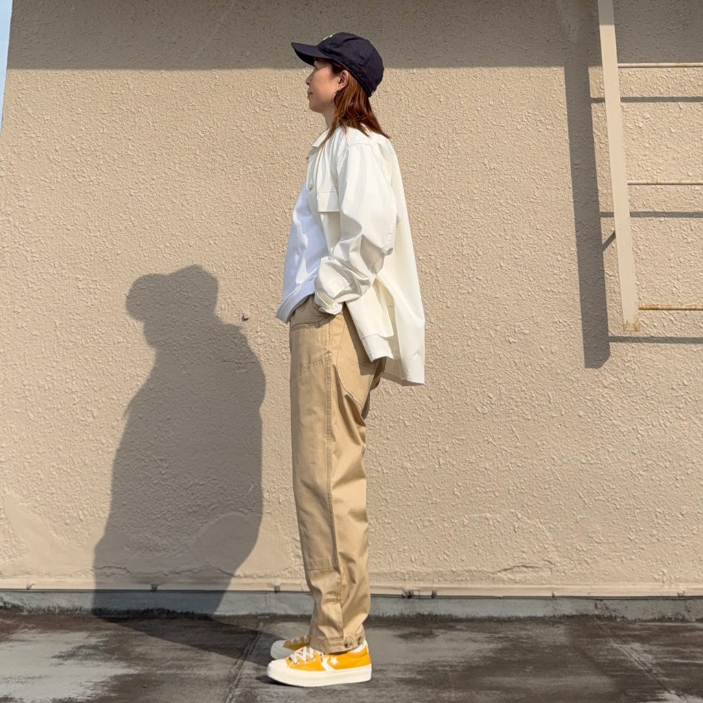 SASSAFRAS  : LEAF WARDEN PANTS 4/5(WEATHER) (BEIGE)