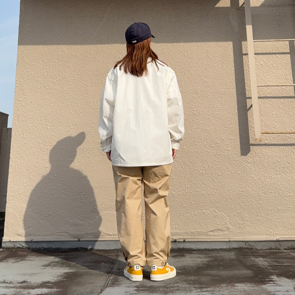 SASSAFRAS  : LEAF WARDEN PANTS 4/5(WEATHER) (BEIGE)