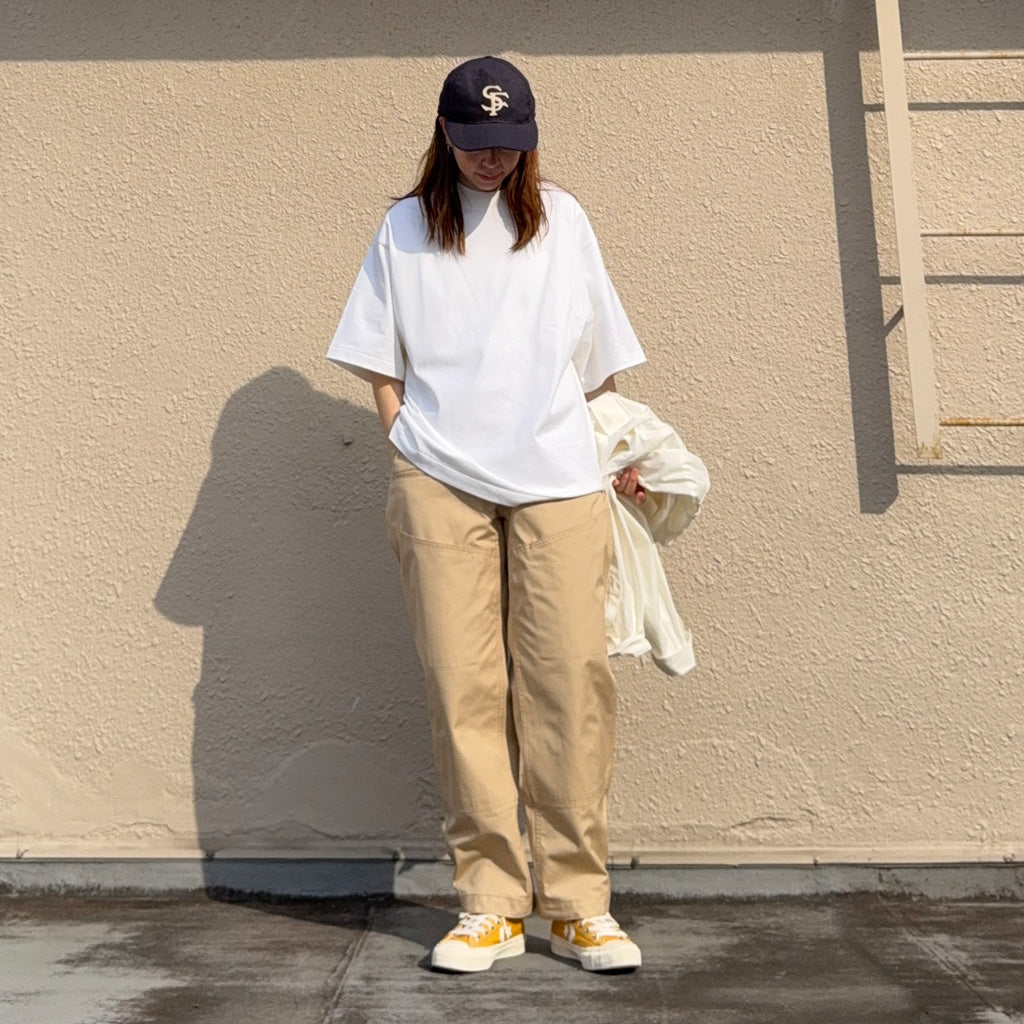 SASSAFRAS  : LEAF WARDEN PANTS 4/5(WEATHER) (BEIGE)