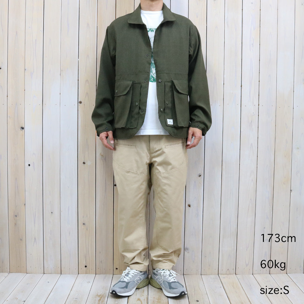 SASSAFRAS  : LEAF WARDEN PANTS 4/5(WEATHER) (BEIGE)