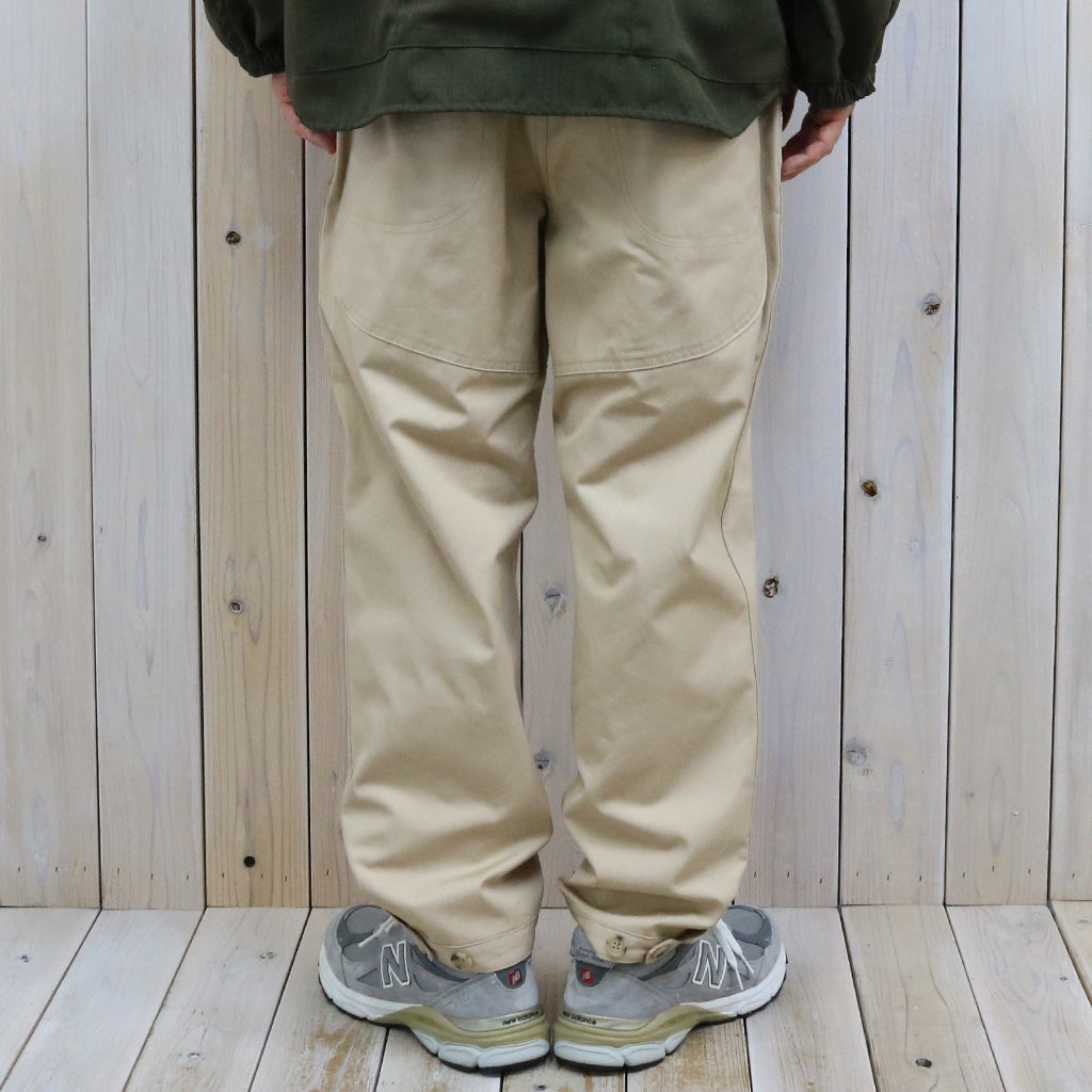 SASSAFRAS  : LEAF WARDEN PANTS 4/5(WEATHER) (BEIGE)