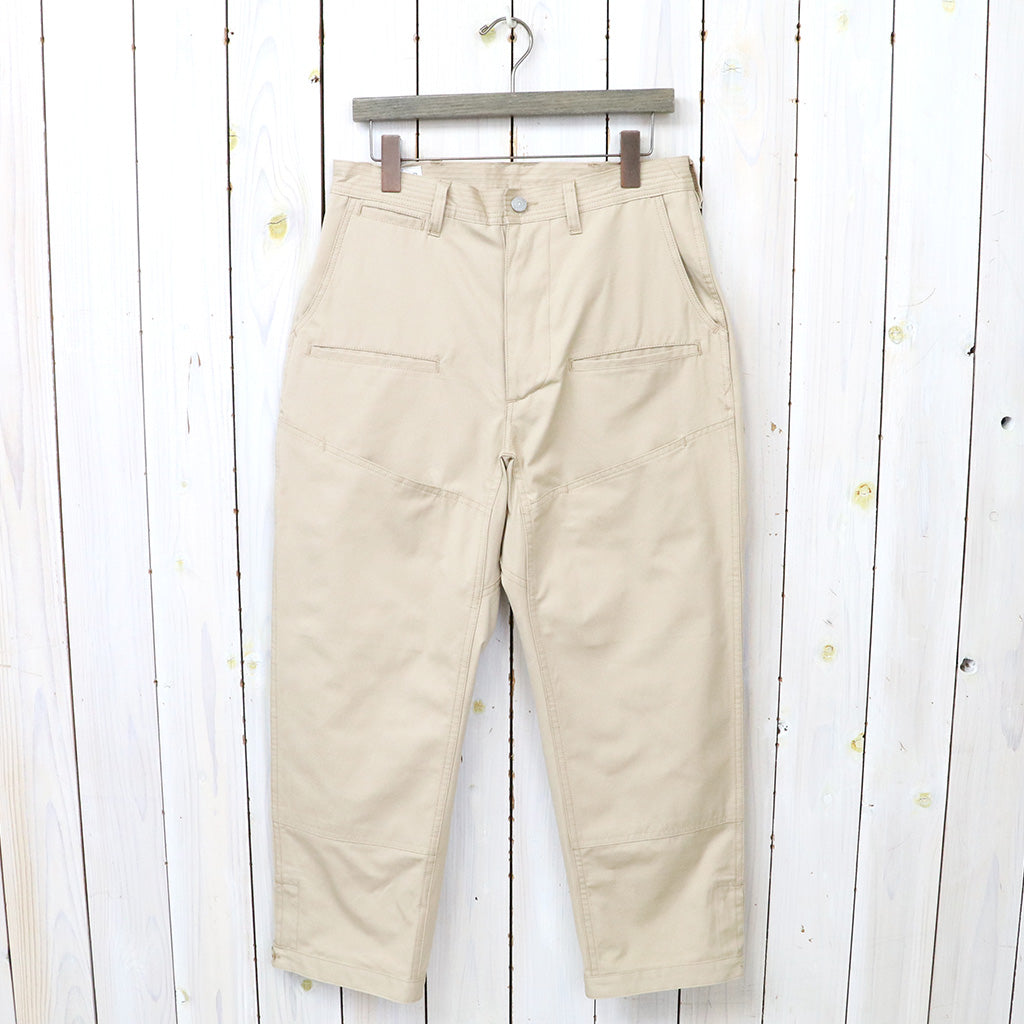 SASSAFRAS  : LEAF WARDEN PANTS 4/5(WEATHER) (BEIGE)