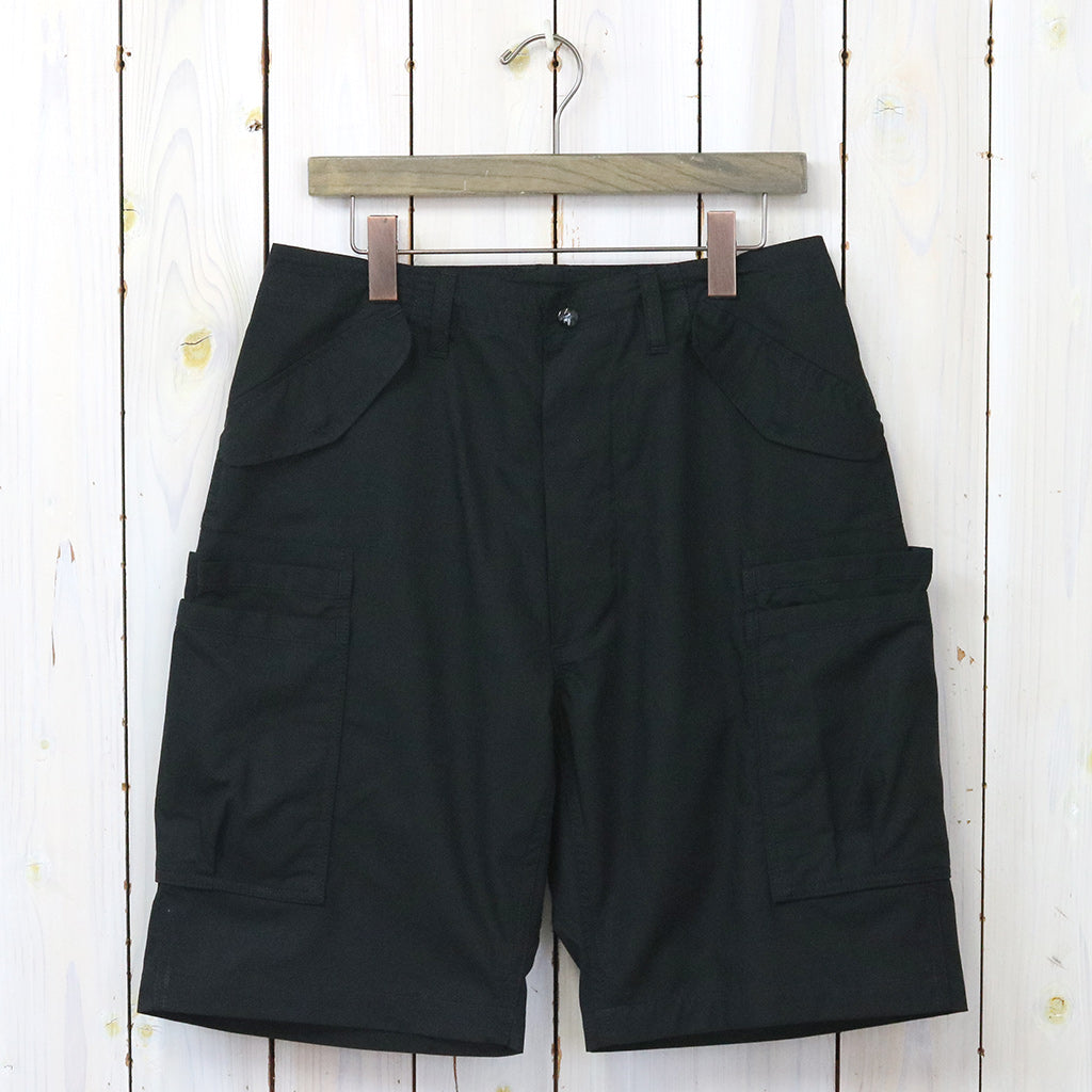 SASSAFRAS : OVERGROWN PANTS 1/2(ARMY RIPSTOP) (BLACK) – Reggieshop