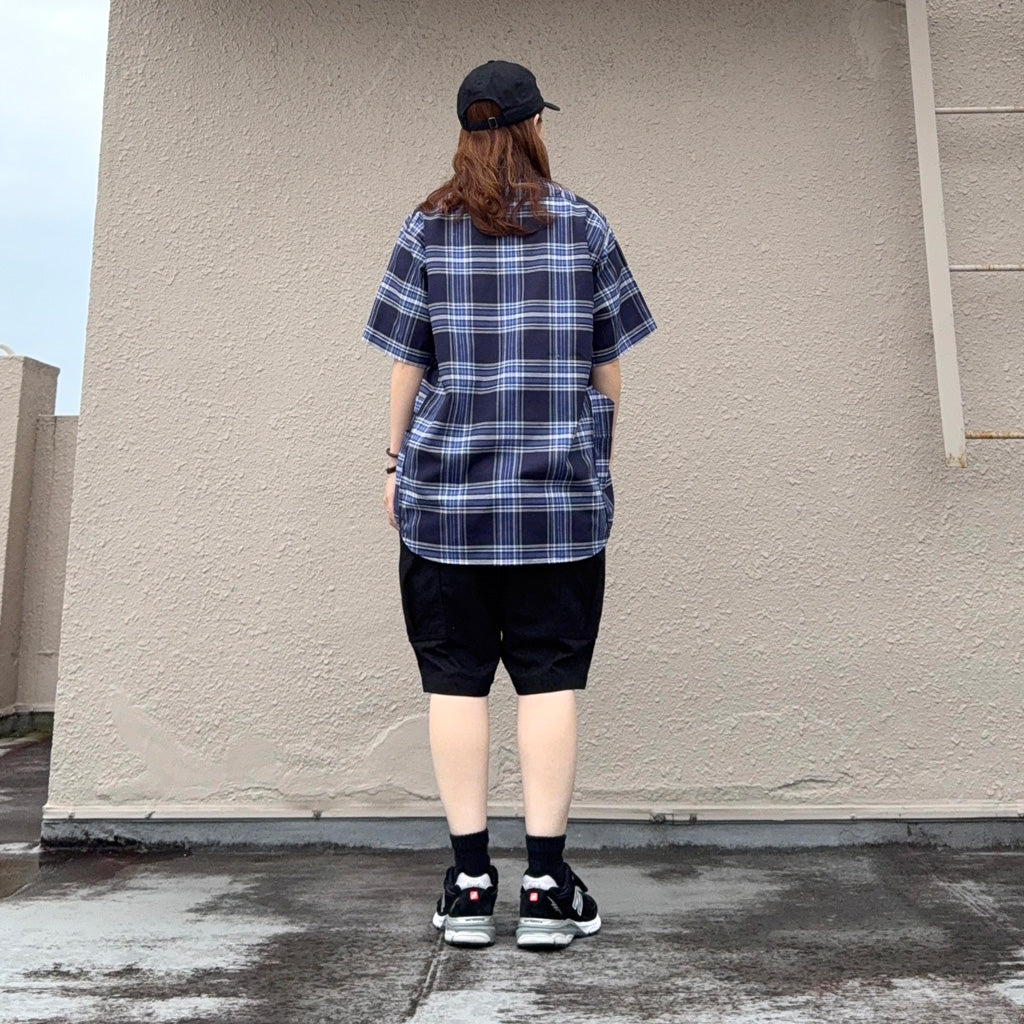 SASSAFRAS : GARDENER SHIRT 1/2(MADRAS CHECK) (CHECK)