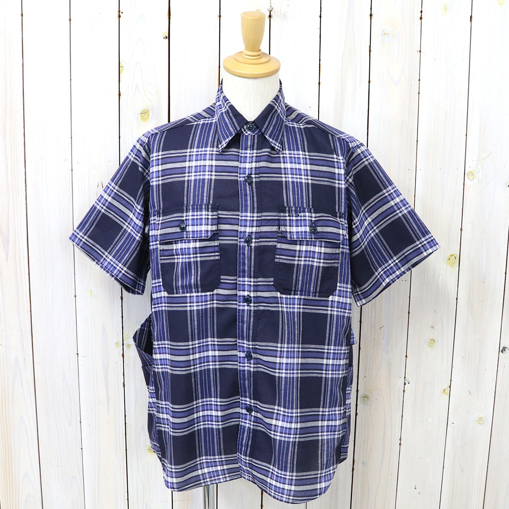 SASSAFRAS : GARDENER SHIRT 1/2(MADRAS CHECK) (CHECK)