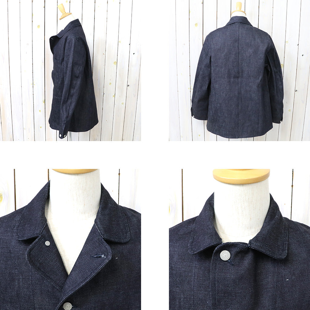 SASSAFRAS : SPRAYER JACKET(13.5oz DENIM) (INDIGO)