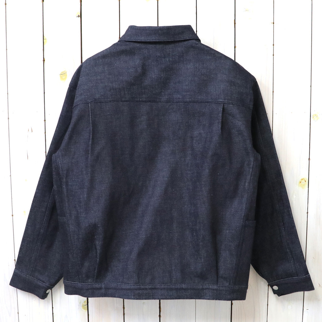 SASSAFRAS : GARDENERS JACKET(13.5oz DENIM) (INDIGO)