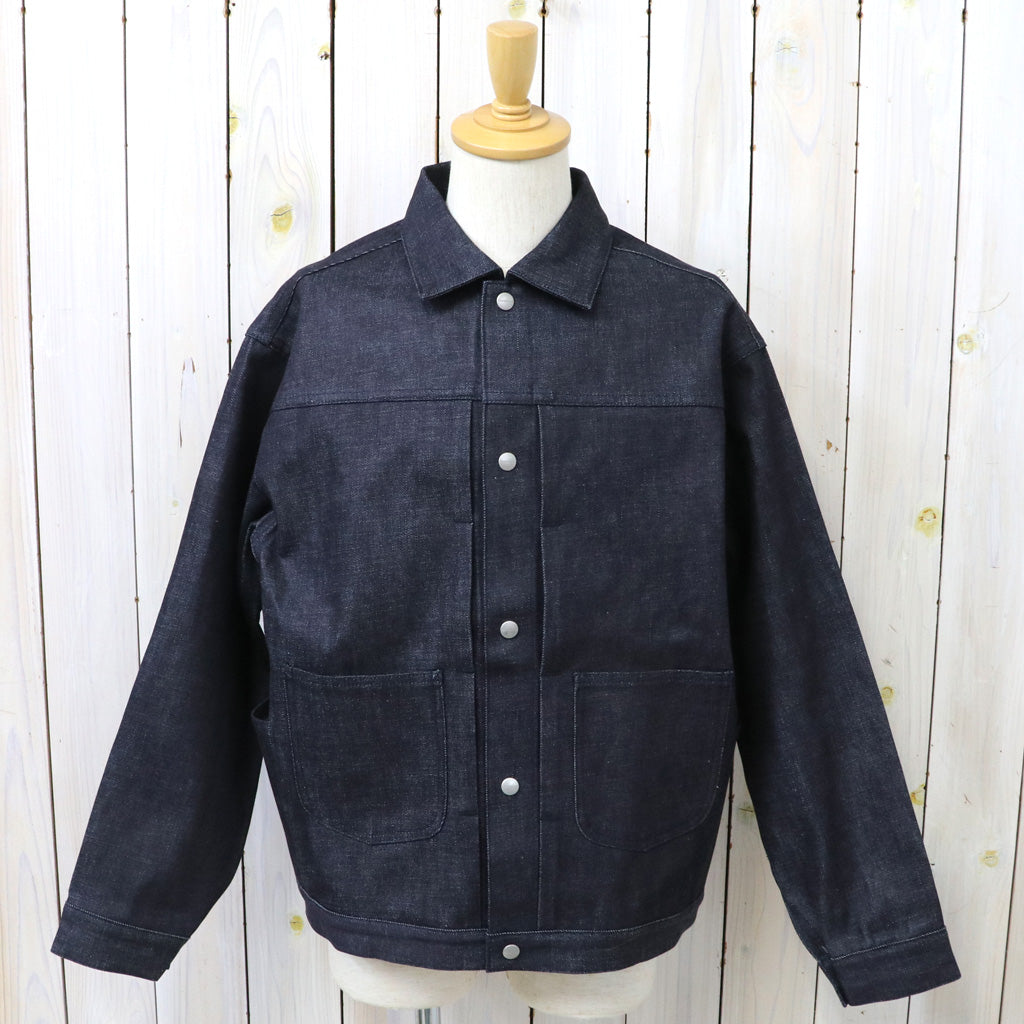 SASSAFRAS : GARDENERS JACKET(13.5oz DENIM) (INDIGO)