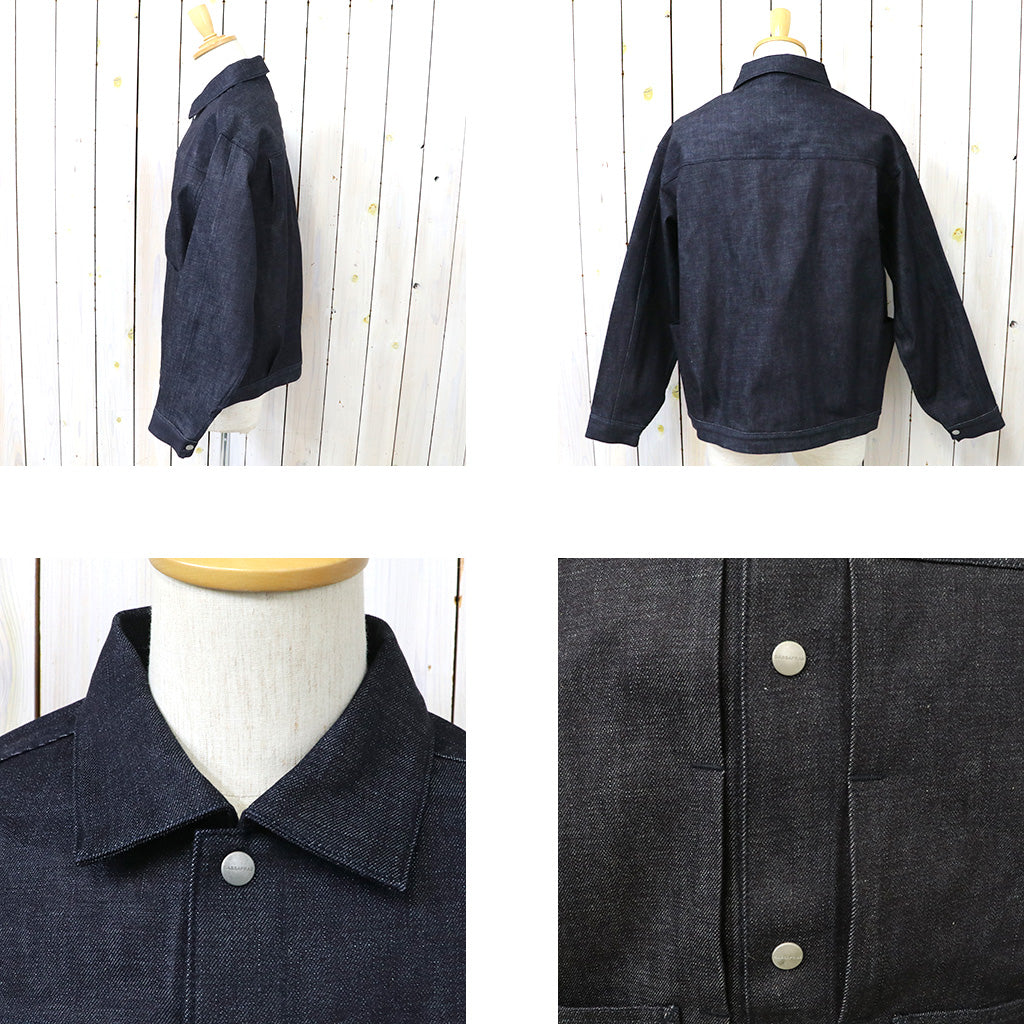 SASSAFRAS : GARDENERS JACKET(13.5oz DENIM) (INDIGO)