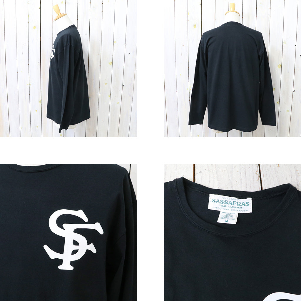 SASSAFRAS : SF LOGO TYPE T (BLACK)