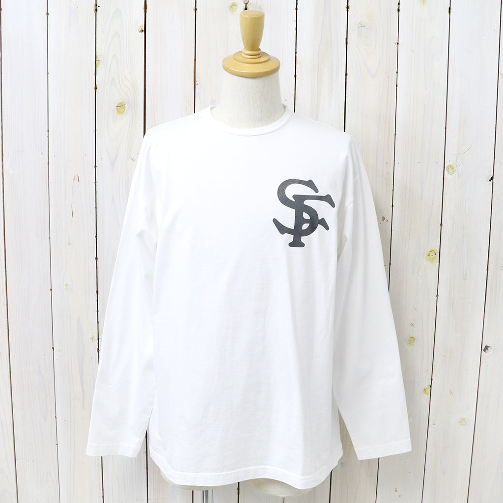 SASSAFRAS : SF LOGO TYPE T (WHITE)