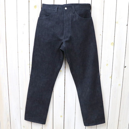 SASSAFRAS : GARDENING AT NIGHT PANTS(13.5oz DENIM) (INDIGO)