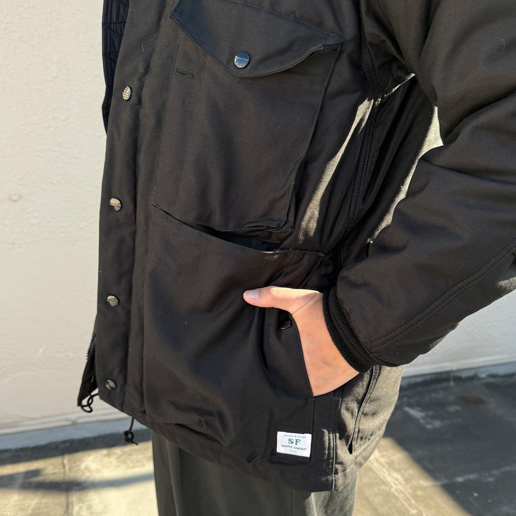 SASSAFRAS : D/C ARMOR BREAKER(BACK SATIN) (BLACK)