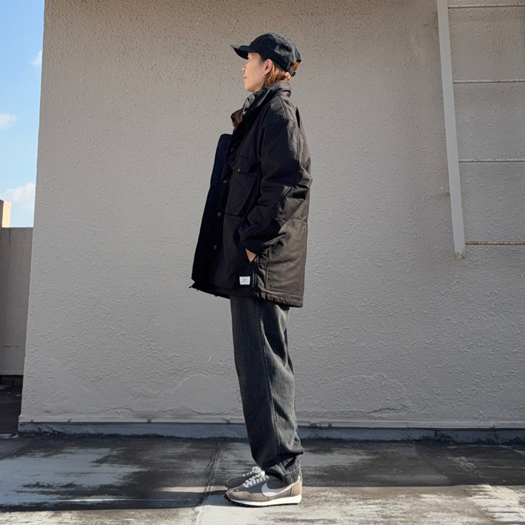 SASSAFRAS (ササフラス) : SPRAYER JACKET(13.5oz DENIM) (INDIGO