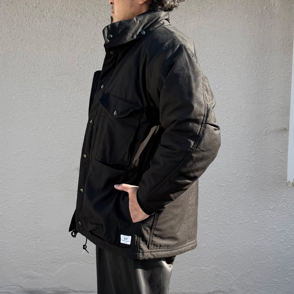 SASSAFRAS : D/C ARMOR BREAKER(BACK SATIN) (BLACK)