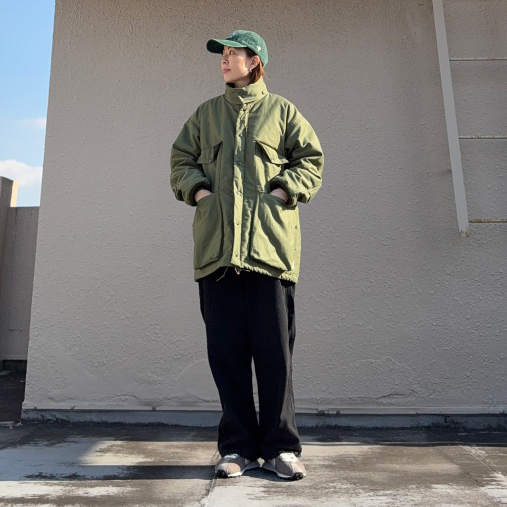 SASSAFRAS : D/C ARMOR BREAKER(BACK SATIN) (OLIVE)