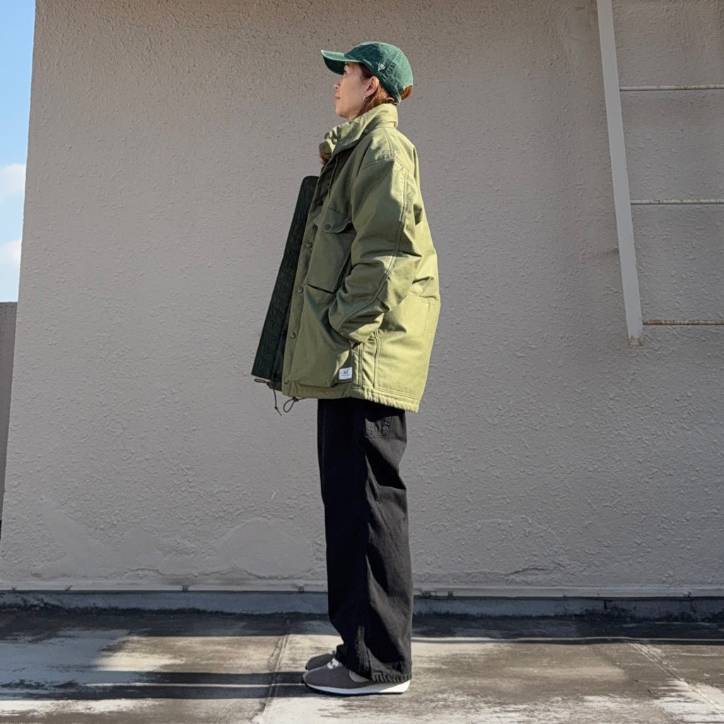 SASSAFRAS : D/C ARMOR BREAKER(BACK SATIN) (OLIVE)