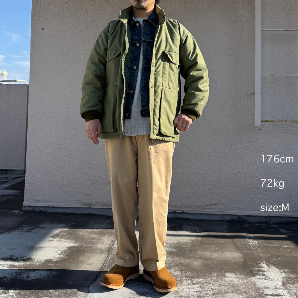 SASSAFRAS : D/C ARMOR BREAKER(BACK SATIN) (OLIVE)