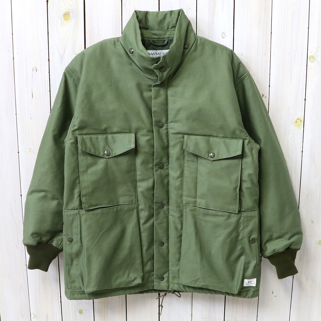 SASSAFRAS : D/C ARMOR BREAKER(BACK SATIN) (OLIVE)