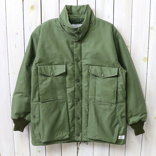SASSAFRAS : D/C ARMOR BREAKER(BACK SATIN) (OLIVE)