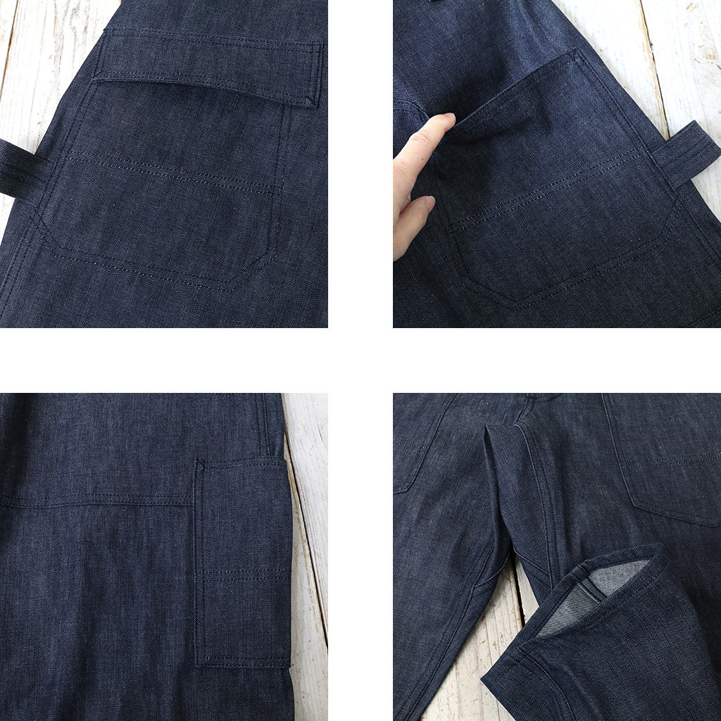 SASSAFRAS : D PRUNER PANTS(10.5oz WORK DENIM) (INDIGO)