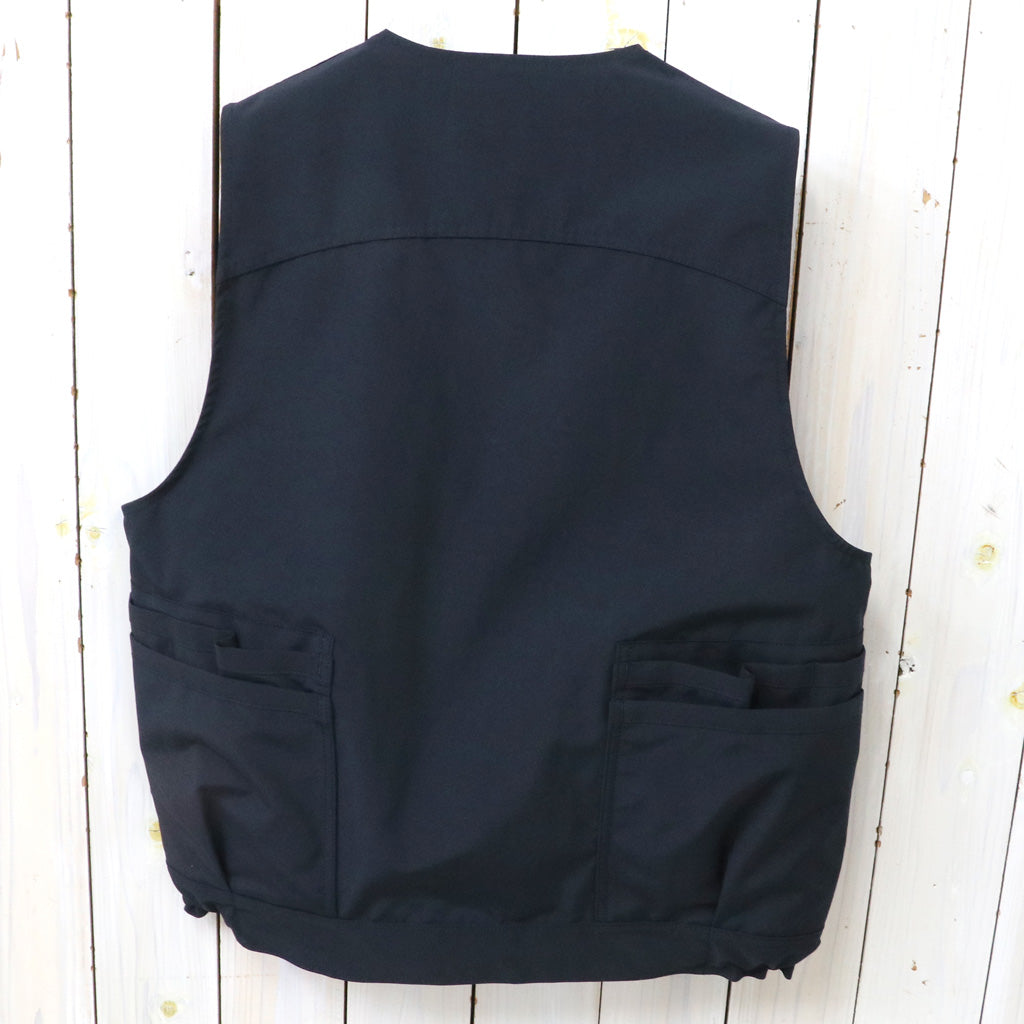 SASSAFRAS : OVERGROWN HIKER VEST(P/C WEATHER) (NAVY)