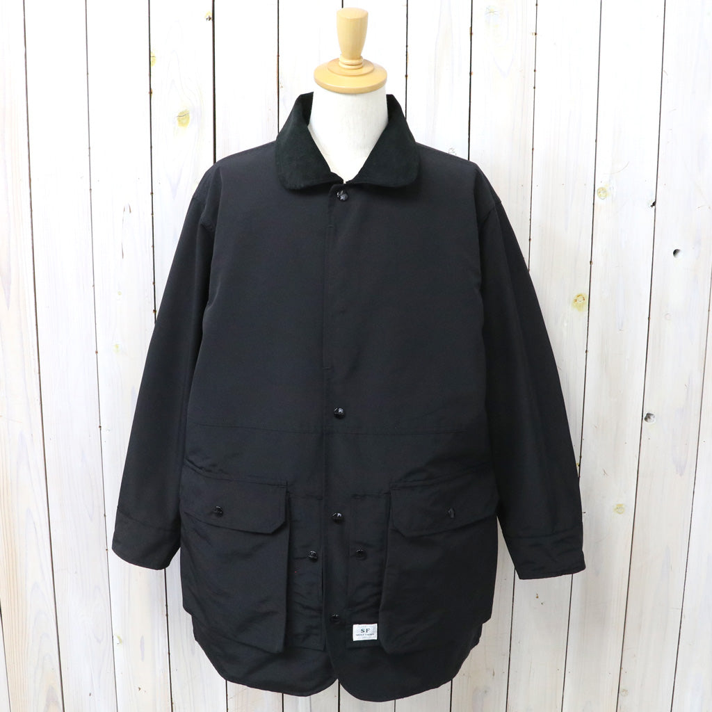 SASSAFRAS : CULTIVATOR COAT(60/40) (BLACK)