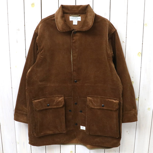SASSAFRAS : CULTIVATOR COAT(9W CORDUROY) (BROWN)