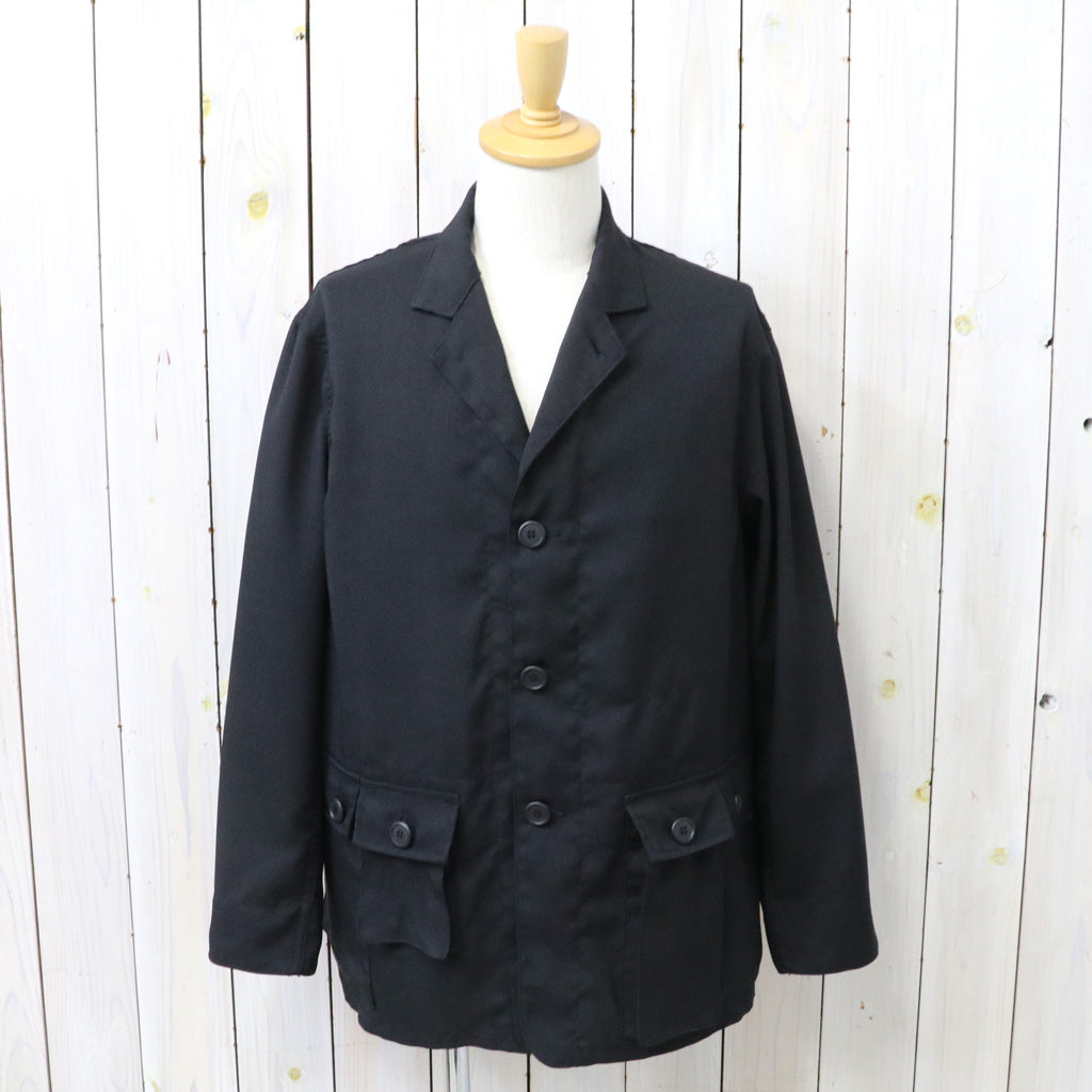 SASSAFRAS : G.D.U. LEAF JACKET-WOOLINO (BLACK)