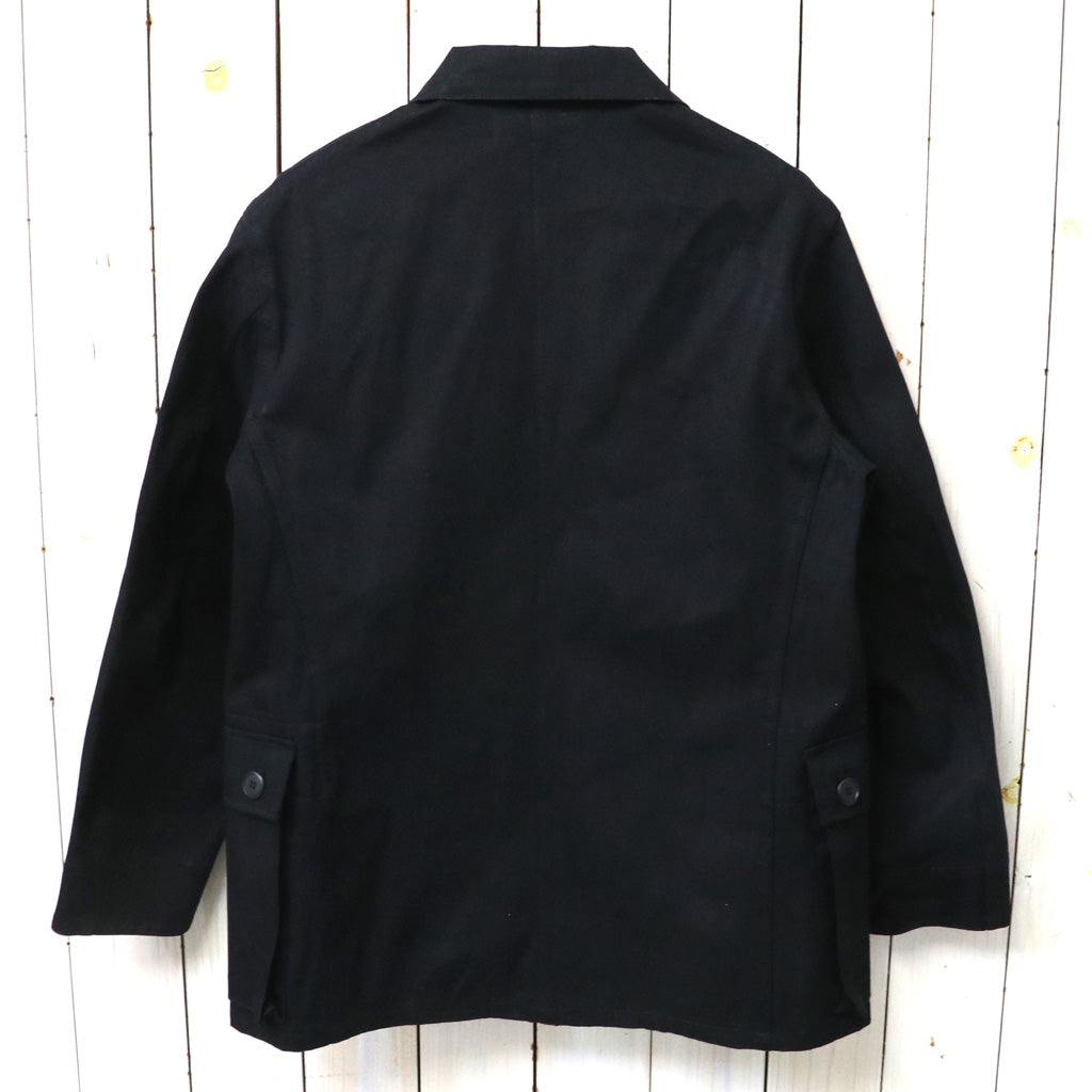 SASSAFRAS : G.D.U. LEAF JACKET-8.5oz WORK DENIM (BLACK)